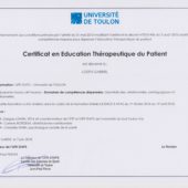certificat educateur thérapeutique